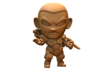 Load image into Gallery viewer, Capsule Chibi - Alien Dating Sim - Male Shepard
