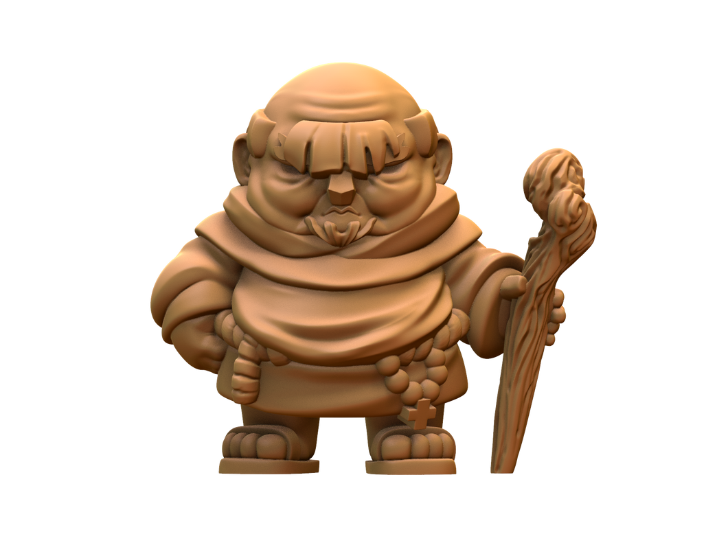 Capsule Chibi - Friar Puck (Staff)