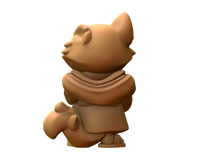 Load image into Gallery viewer, Capsule Chibi - Merlin the Cleric Cat
