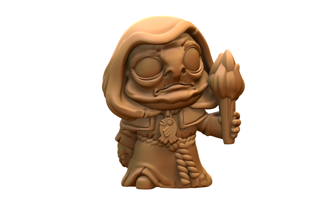 Capsule Chibi - Fish Fellas - Hooded Fish #1 - Cthulhu Lovecraft Mythos - Innsmouth