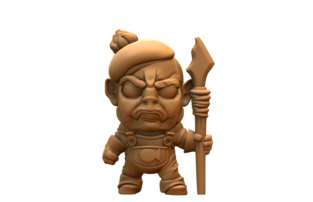 Capsule Chibi - Fish Fellas - Fisherman -  Cthulhu Lovecraft Mythos - Innsmouth