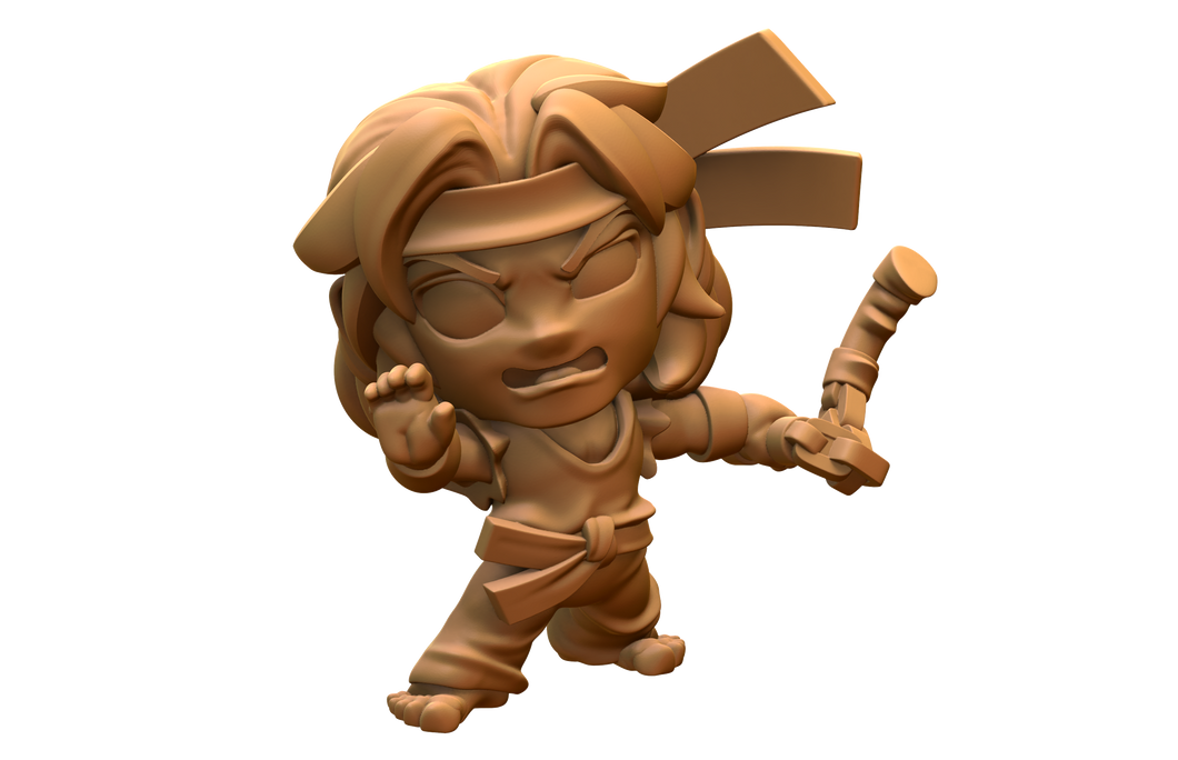 Capsule Chibi - Black Belt