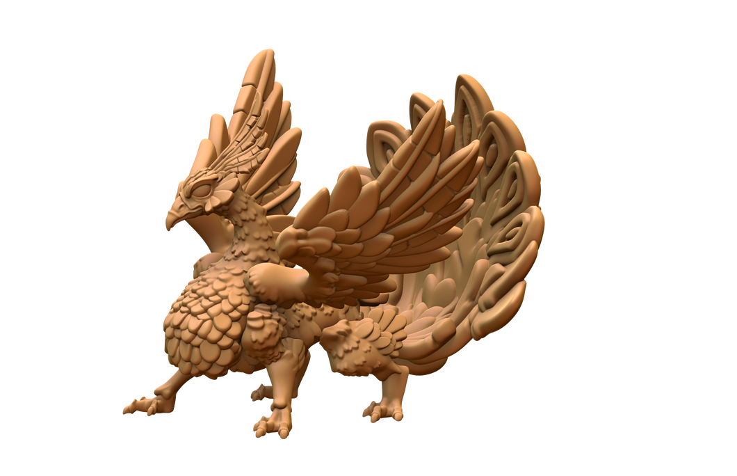 Capsule Chibi - Peacock Dragon