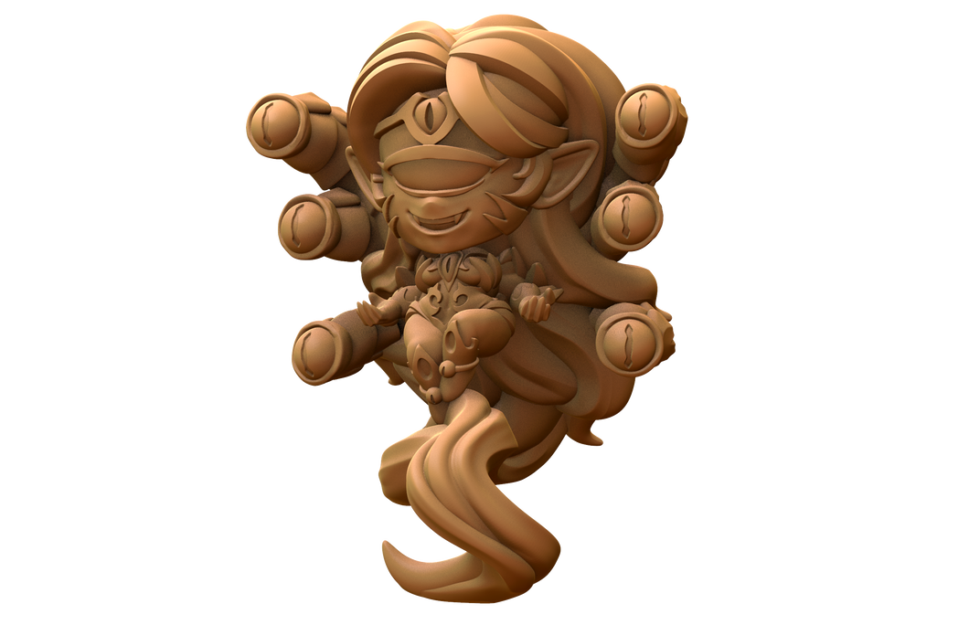 Capsule Chibi - Eyestalk Queen