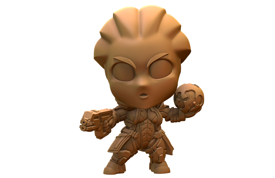 Capsule Chibi - Alien Dating Sim - Liara