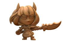 Load image into Gallery viewer, Capsule Chibi - Naginata Oni
