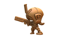 Load image into Gallery viewer, Grimdark Cuteness - Dish Warrior
