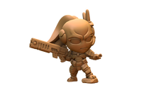 Load image into Gallery viewer, Grimdark Cuteness - Dish Warrior
