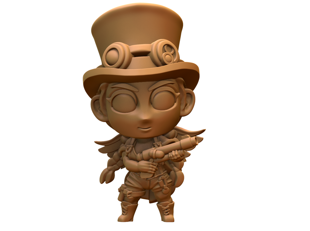 Capsule Chibi - Steampunk Scout
