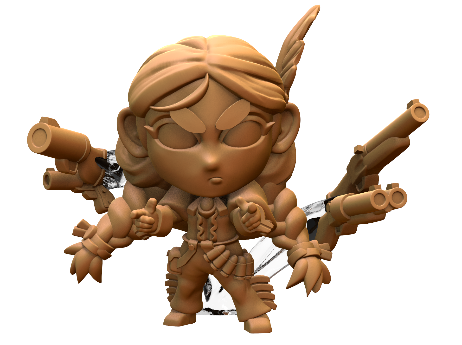 Capsule Chibi - Gunmage – Impact! Miniatures