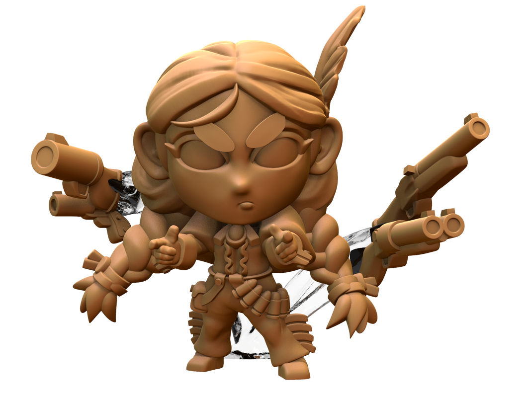 Capsule Chibi - Gunmage