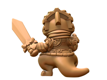 Load image into Gallery viewer, Capsule Chibi - Otter Paladin
