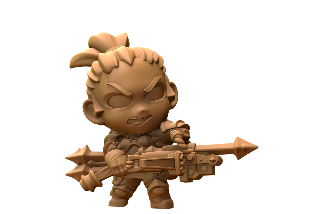 Capsule Chibi - Arbalest / Harpooner / Heavy Crossbow