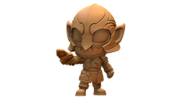 Load image into Gallery viewer, Capsule Chibi - Dark Elf Warrior
