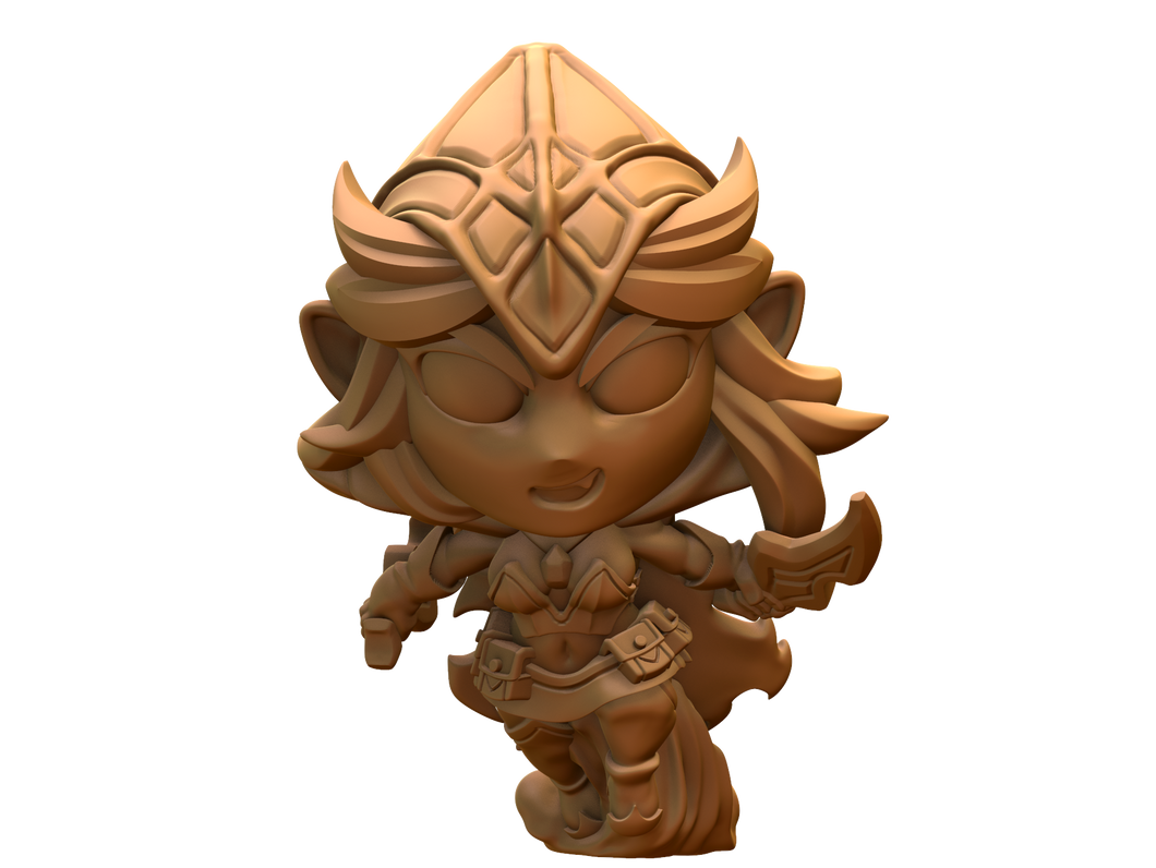 Capsule Chibi - Dark Elf Assassin