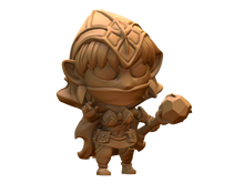 Load image into Gallery viewer, Capsule Chibi - Dark Elf Mage
