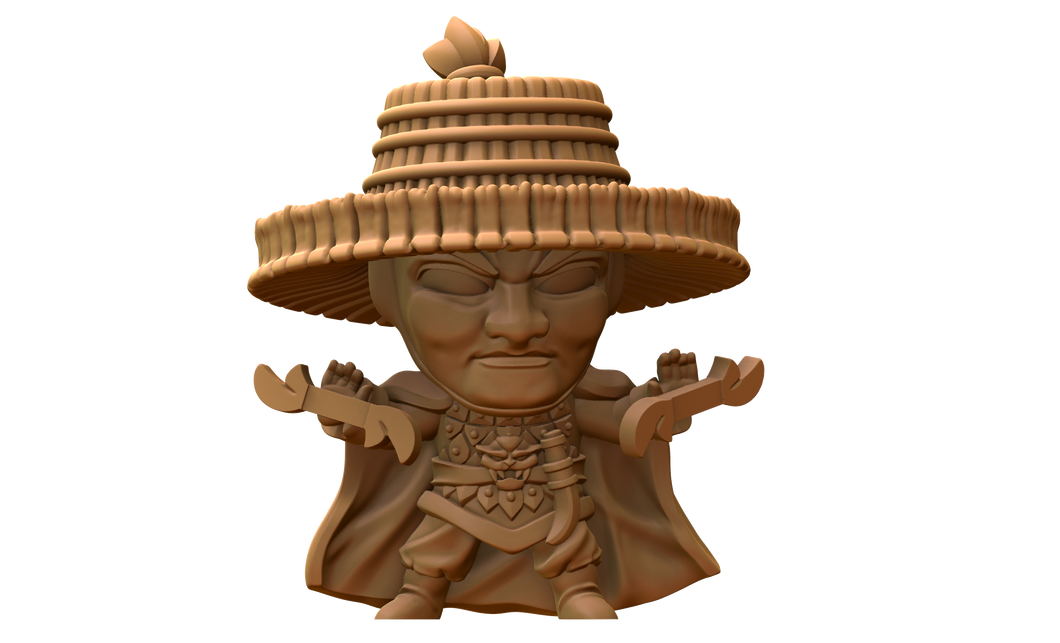 Capsule Chibi - Asian Trouble - Lightning Bro