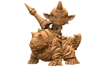 Load image into Gallery viewer, Capsule Chibi - Mounted Dark Elf
