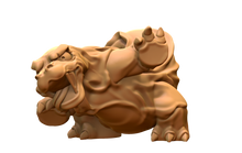 Load image into Gallery viewer, Capsule Chibi - Komodrake (Roaring)
