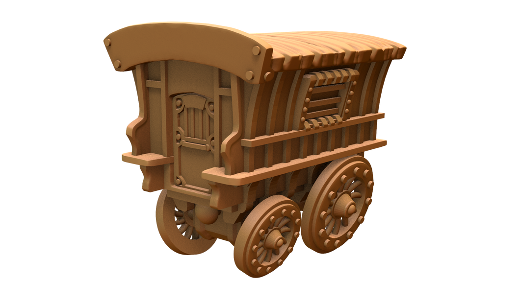 Capsule Chibi - Wandering Wagon Game Token
