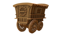 Load image into Gallery viewer, Capsule Chibi - Wandering Wagon Game Token
