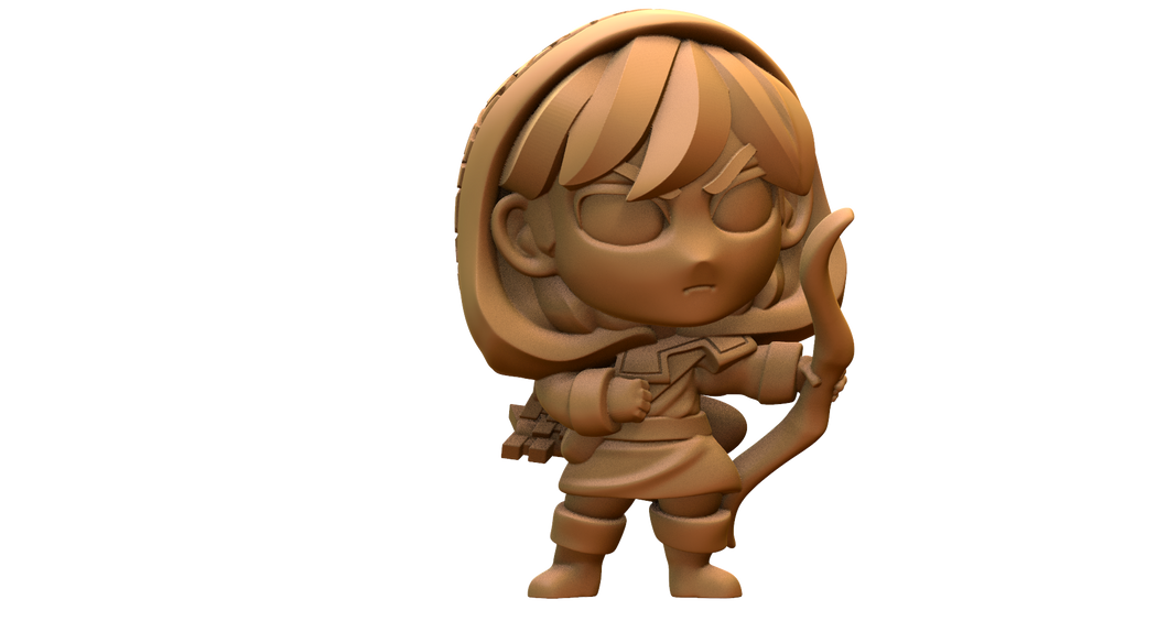 Capsule Chibi - Archer Bandit (Standing)