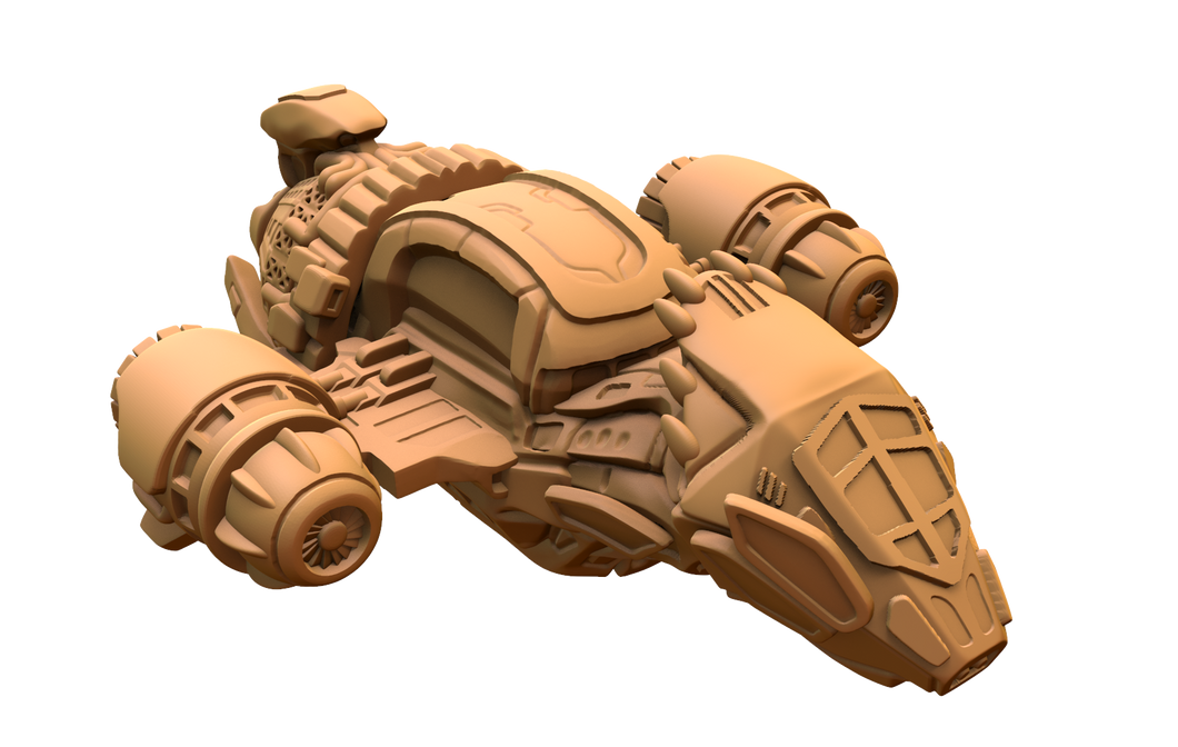 Capsule Chibi - Space Cowboys - Serene Ship