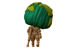 Load image into Gallery viewer, Capsule Chibi - Earth-Chan (Crutches)
