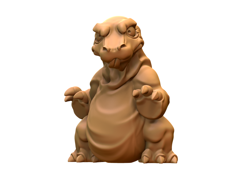 Capsule Chibi - Komodrake (Standing)