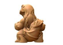 Load image into Gallery viewer, Capsule Chibi - Komodrake (Standing)
