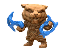 Load image into Gallery viewer, Capsule Chibi - Evil Tiger Mage
