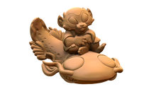 Load image into Gallery viewer, Capsule Chibi - Monkey King &amp; Namazu
