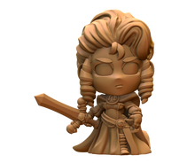 Load image into Gallery viewer, Capsule Chibi - D-World - Death Maiden W/Sword
