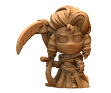 Load image into Gallery viewer, Capsule Chibi - D-World - Death Maiden Miss Susan W/Scythe
