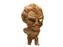 Load image into Gallery viewer, Capsule Chibi - Cyborg Adam W/Gun &amp; Glasses
