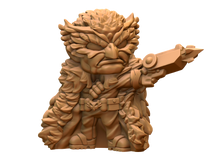 Load image into Gallery viewer, Capsule Chibi - Owlbearman (Grappling Gun)
