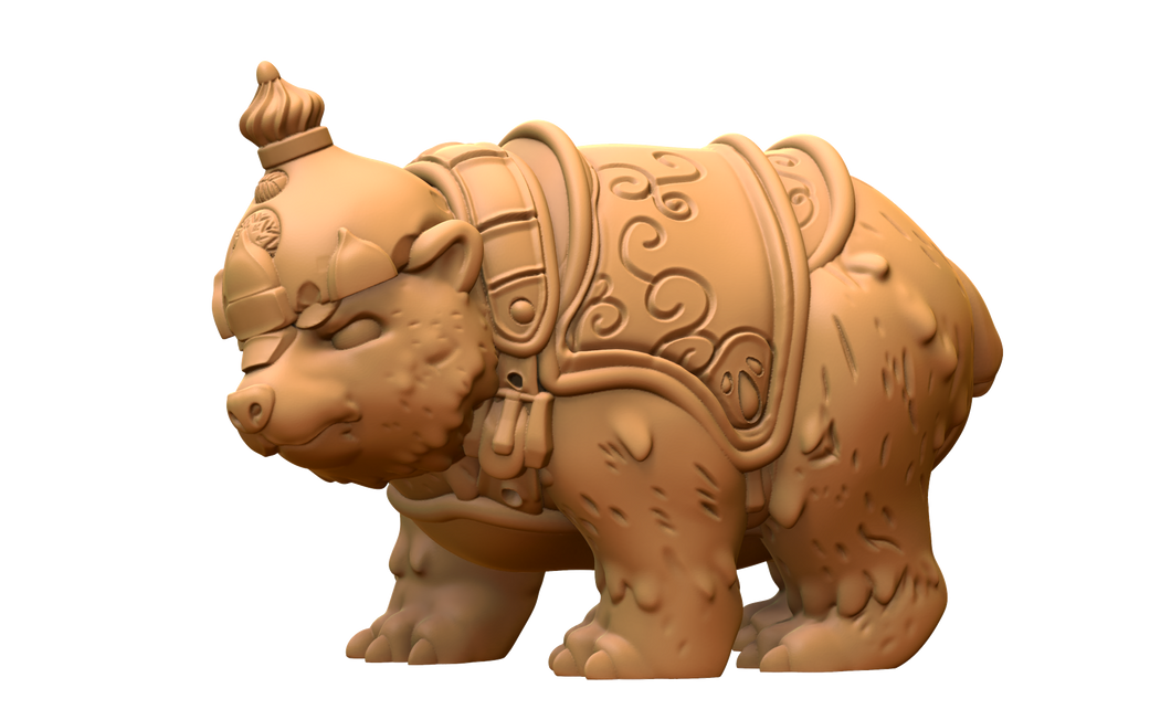 Capsule Chibi - Armored Bear