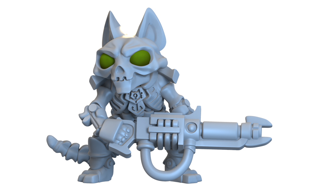 Chibi Mechanicute - Neko Mortal #3