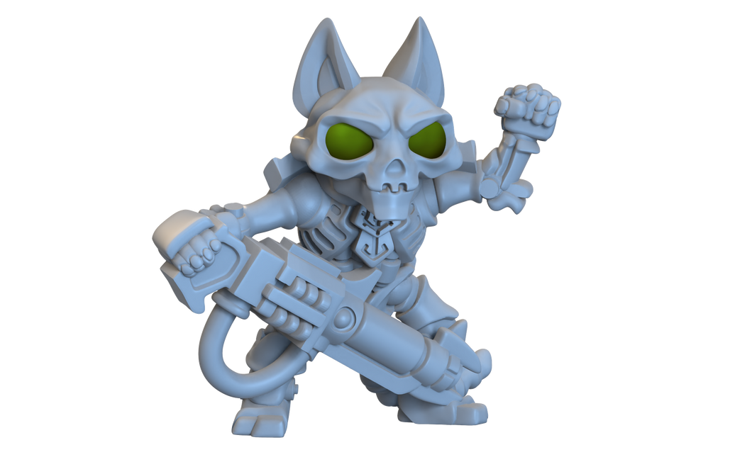 Chibi Mechanicute - Neko Mortal #1