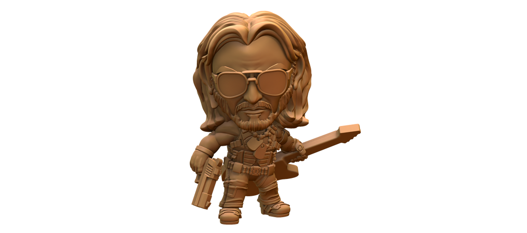 Capsule Chibi - Silver Johnny