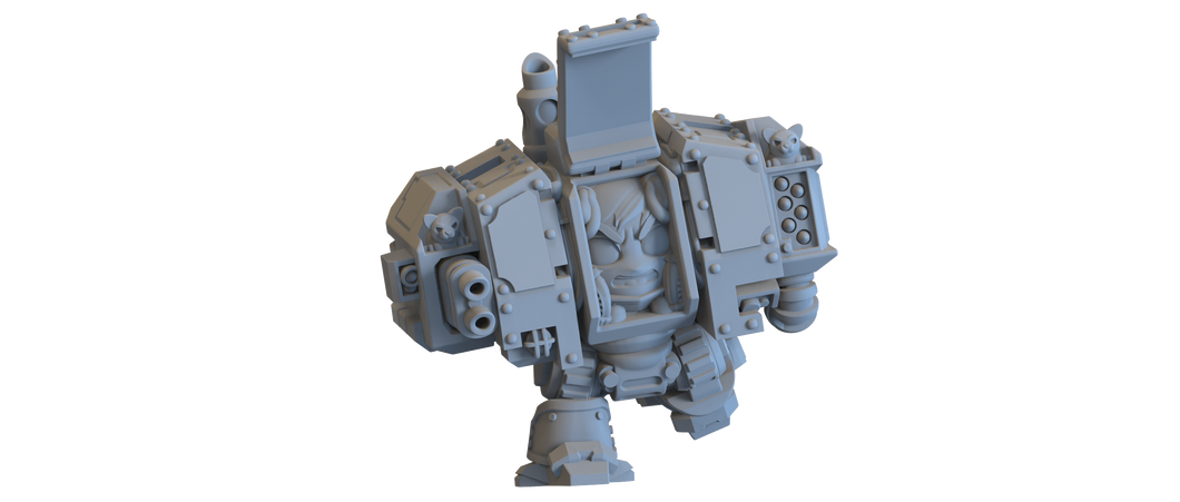 Chibi Mechanicute - Dreadnaught