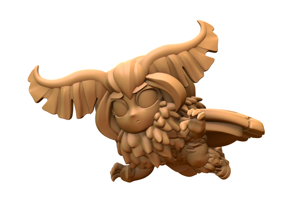 Capsule Chibi - Mothgirl (Flying)