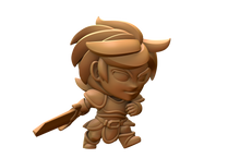 Load image into Gallery viewer, Capsule Chibi - Fighter
