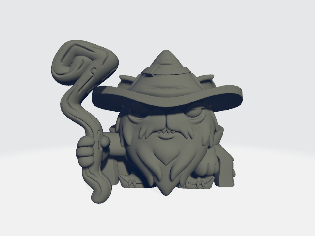 Chibi Tykes - Wizard Cat