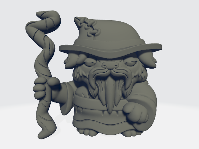 Chibi Tykes - Wizard Panda